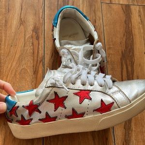 Authentic S1/06 star shoes Saint Laurent Paris sneakers size 37